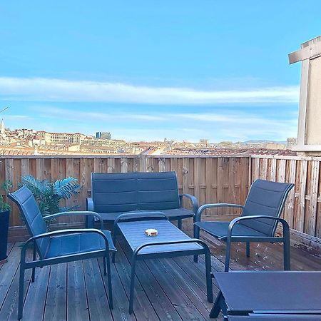 Honore - Rooftop Avec Vue - Appartement T3 Atypique Centre Ville Vieux Port Proche Opera マルセイユ エクステリア 写真